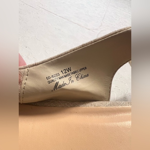 Stylish Beige Wedge Sandals - Picture 2 of 9